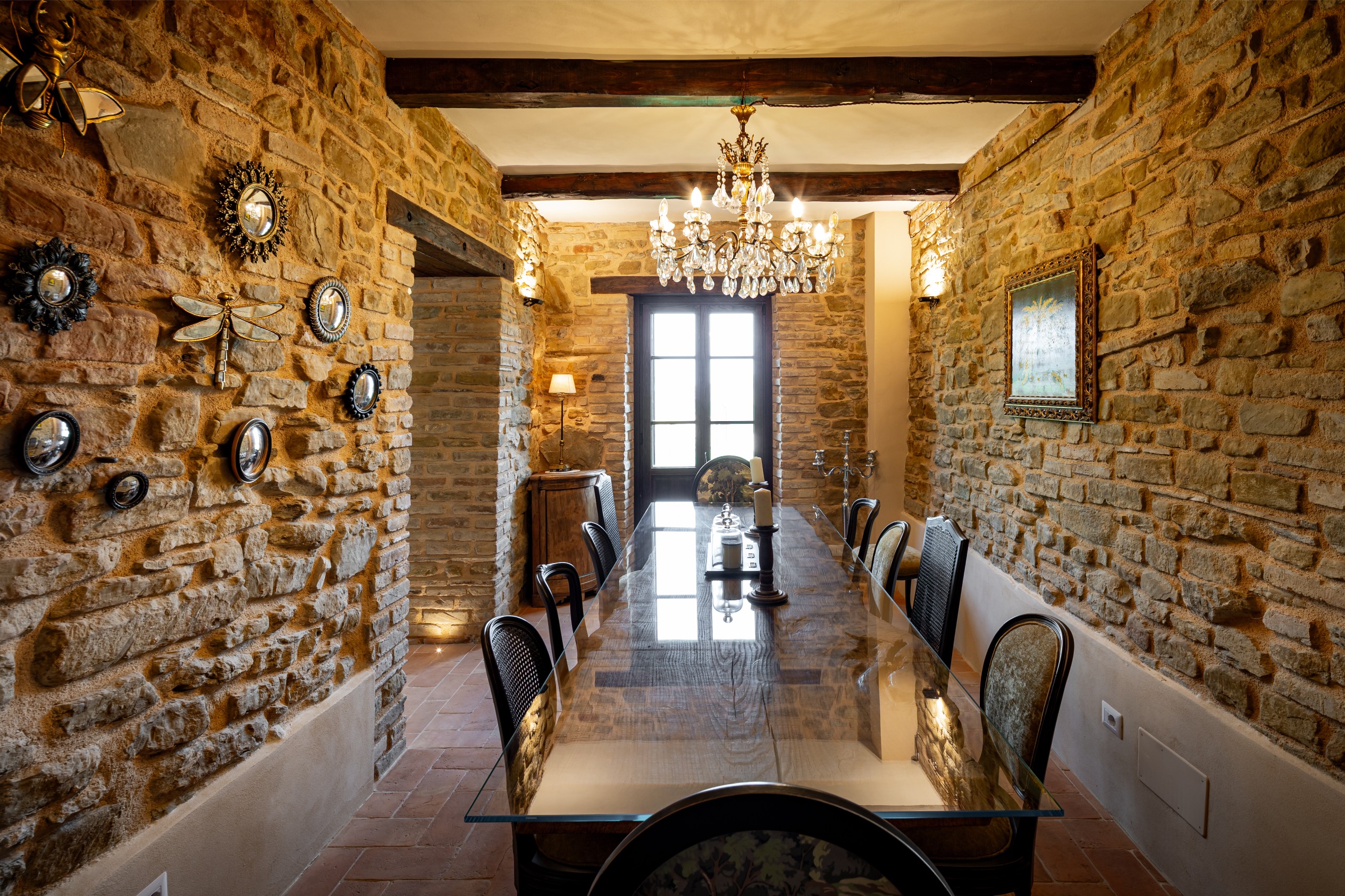 Tavolo da pranzo del Casale Isidoro