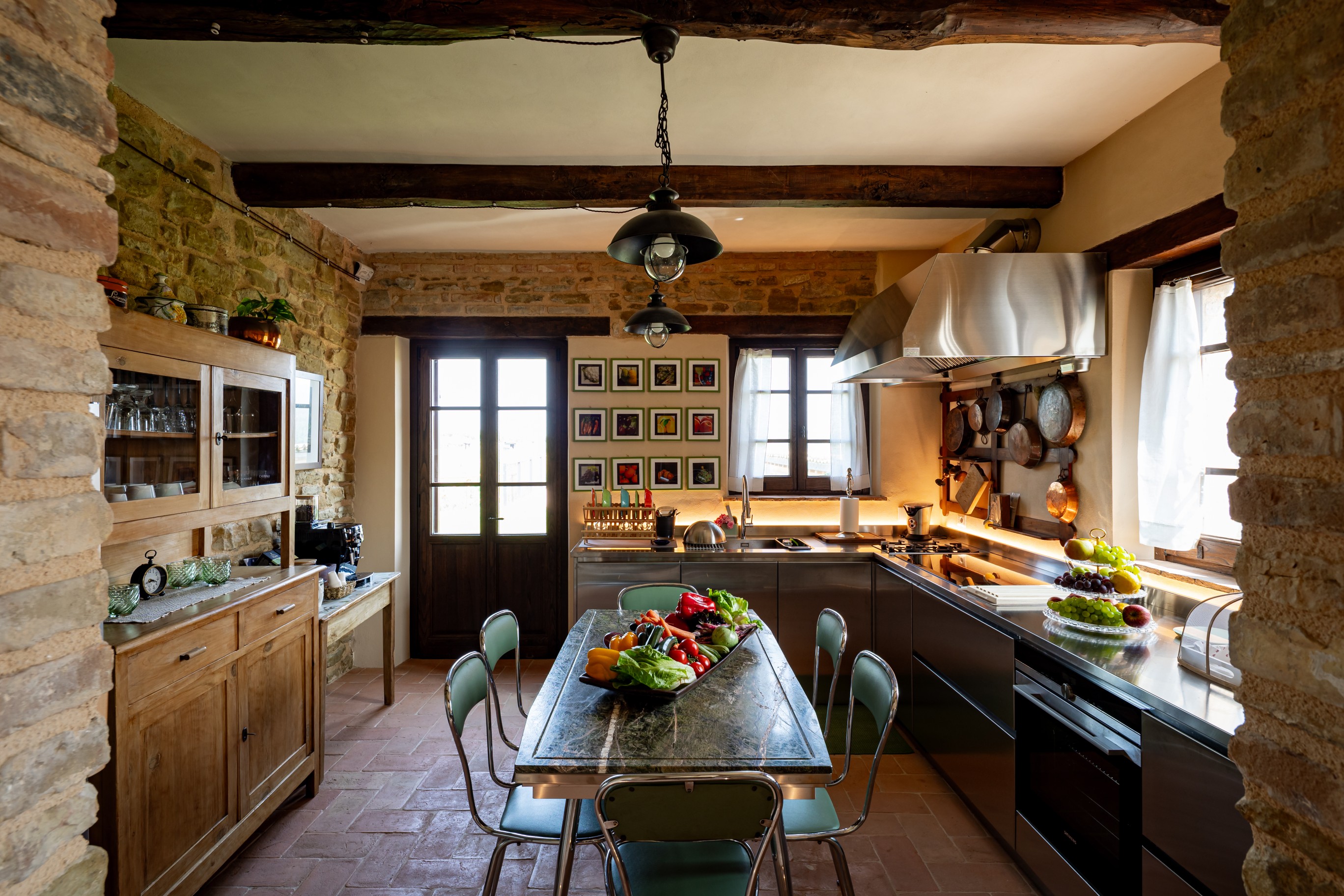 Dettaglio della cucina