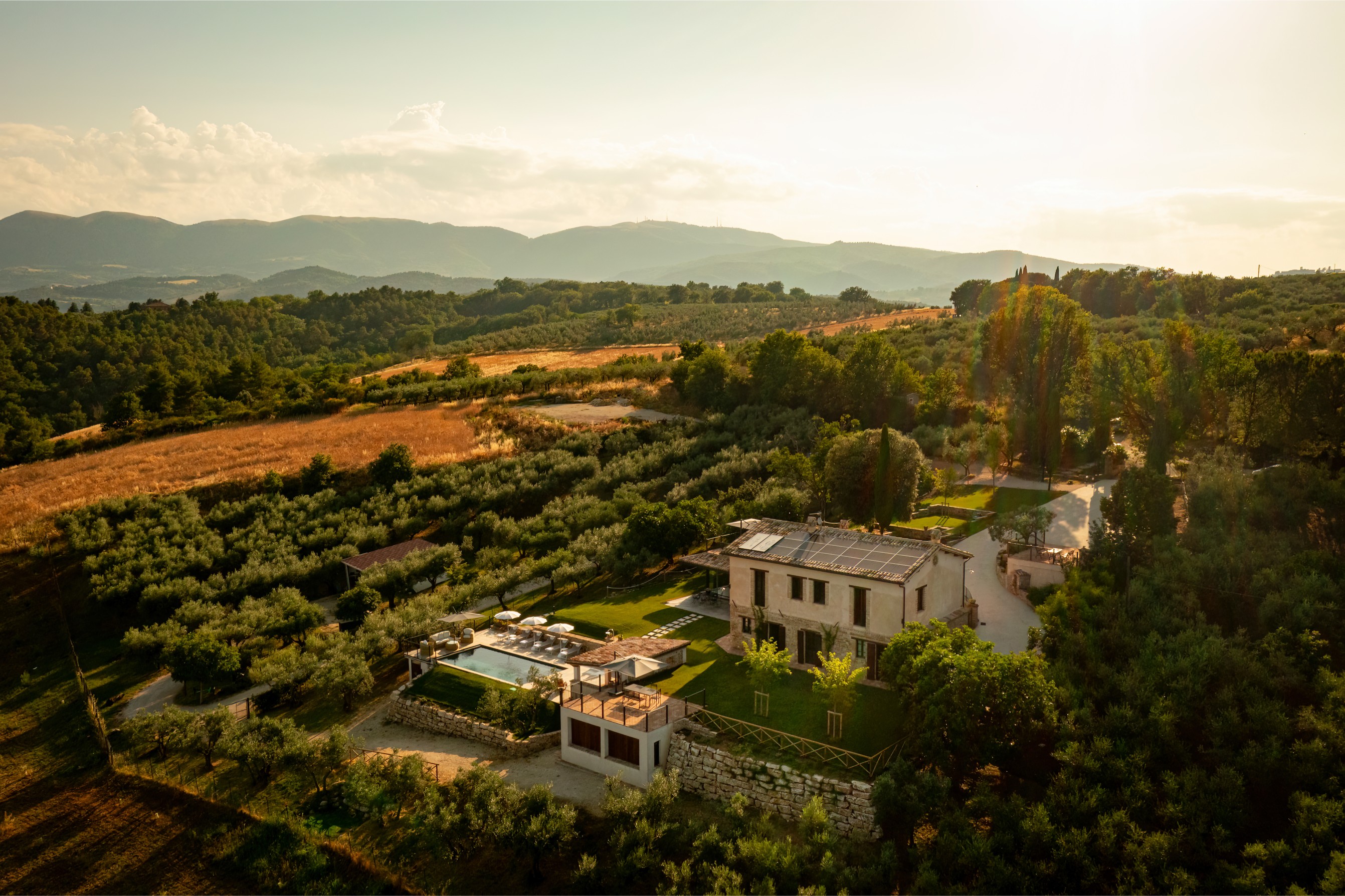 Panoramica della proprietà