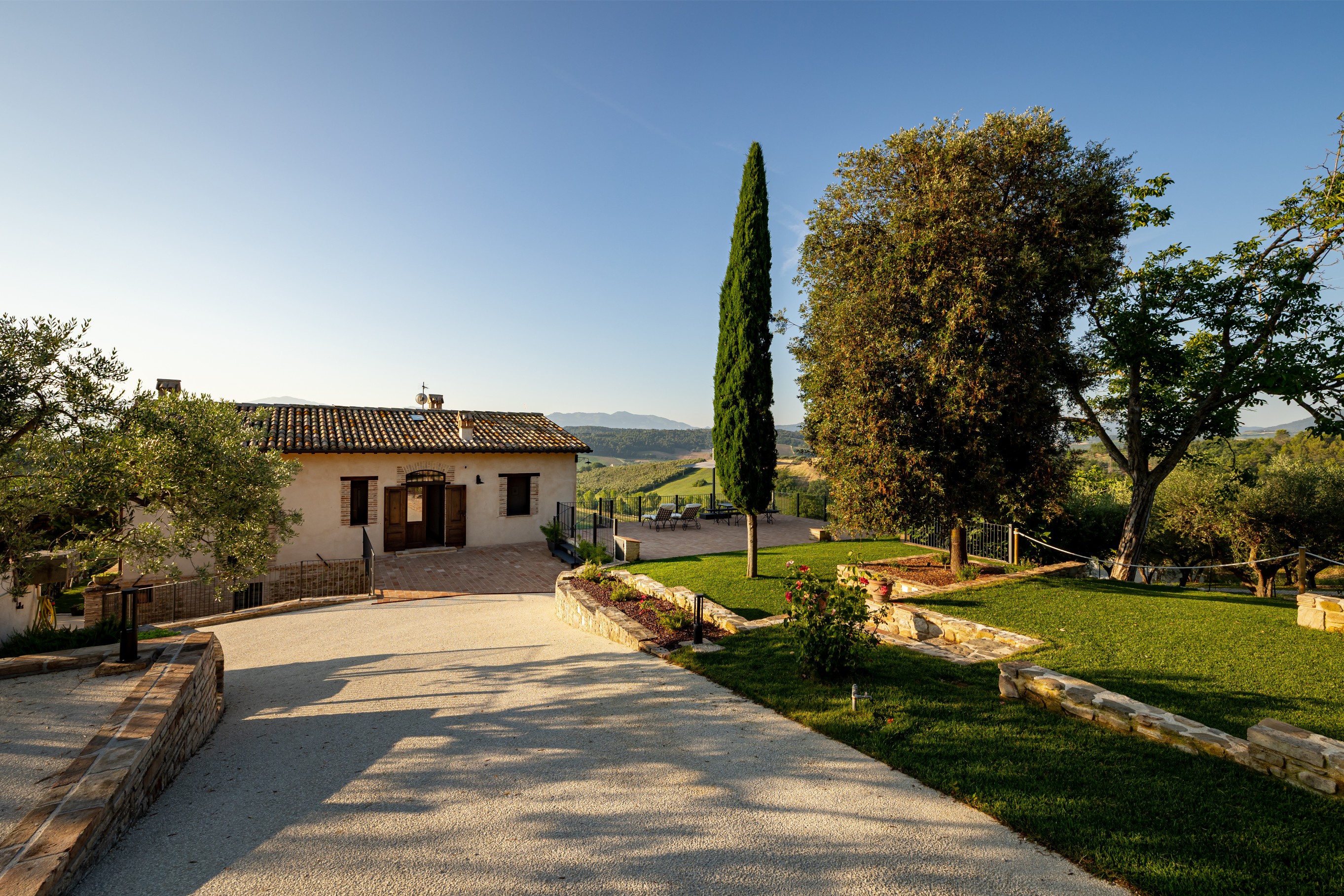 Pergola con barbecue