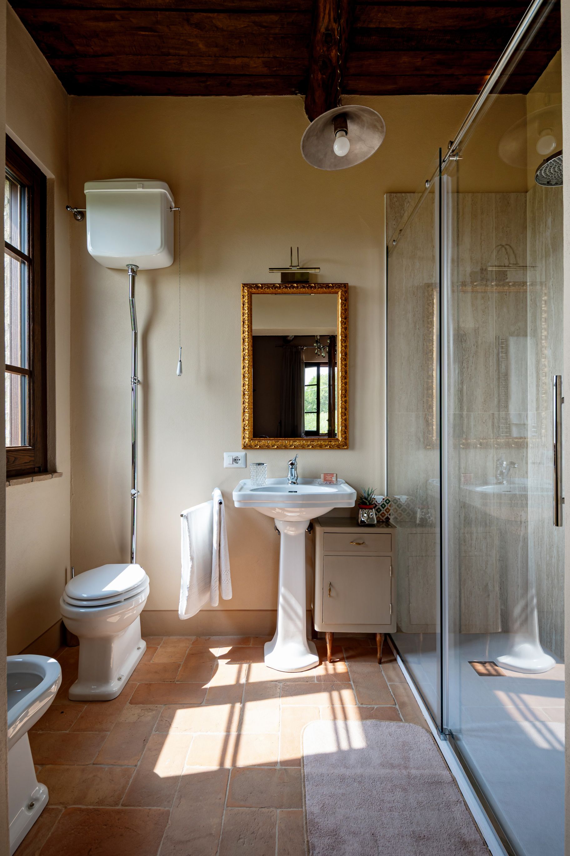 Camera delle Farfalle - Dettaglio bagno
