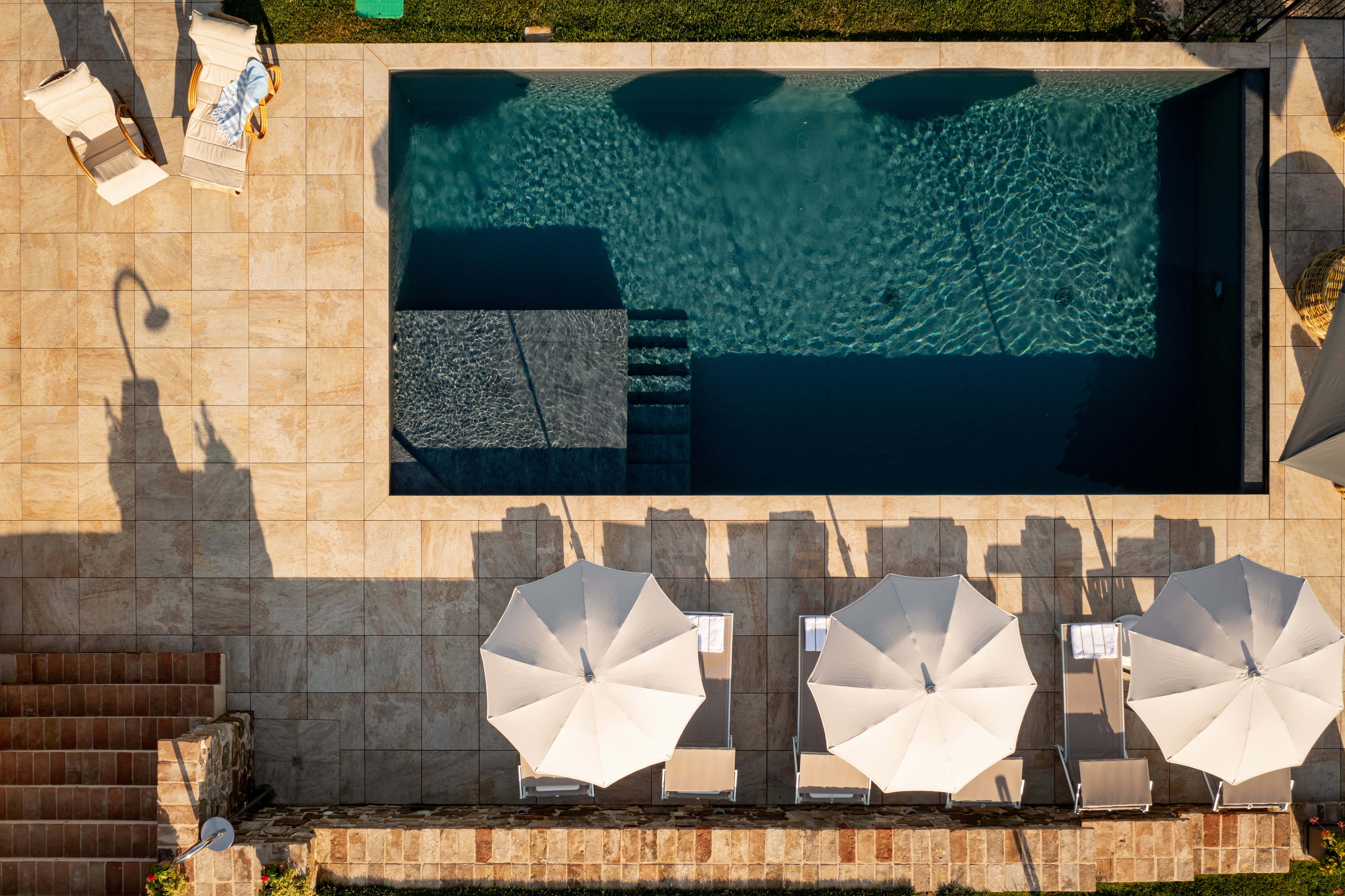 La piscina del Casale Isidoro
